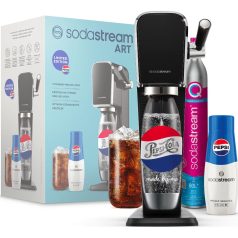 Sodastream ART Black Pepsi Megapack Szódagép szett