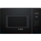 Bosch BFL554MB0 Serie 6, Beépíthető mikrohullámú sütő, 59 x 38 cm, Fekete