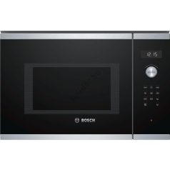   Bosch BFL554MS0 Serie 6, Beépíthető mikrohullámú sütő, 59 x 38 cm, Szálcsiszolt acél