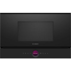   Bosch BFL7221B1 Serie 8, Beépíthető mikrohullámú sütő, Fekete