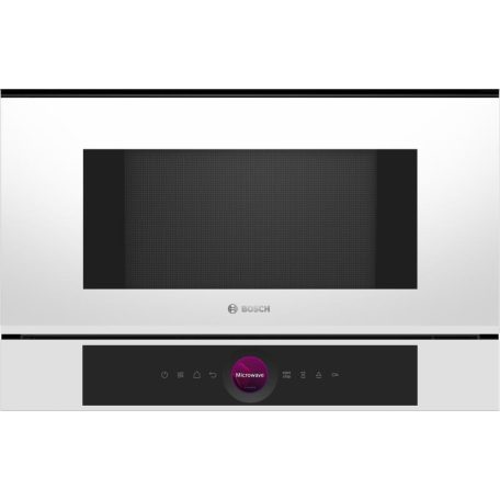 Bosch BFL7221W1 Serie 8, Beépíthető mikrohullámú sütő, Fehér