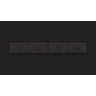 Bosch DWB63BC60 Serie 2, Falra szerelhető páraelszívó, 60 cm, Fekete
