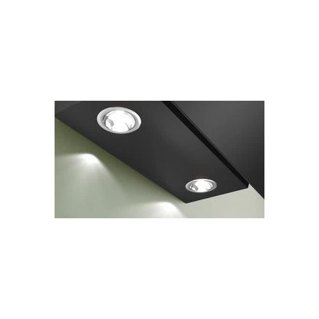 Bosch DWK65DK60 Serie 2, Falra szerelhető páraelszívó, 60 cm, Fekete üveg, Fekete DWK65DK60