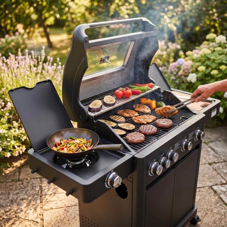 Fieldmann FZG 3028 Gáz grill 3+1+1 égő