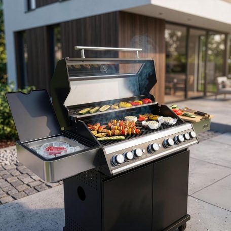 Fieldmann FZG 3035 Gáz grill 5+1+1 égő