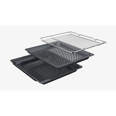 Bosch HBA272BB3 Serie 4, Beépíthető sütő, 60 x 60 cm, Fekete