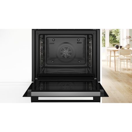 Bosch HBA272BB3 Serie 4, Beépíthető sütő, 60 x 60 cm, Fekete