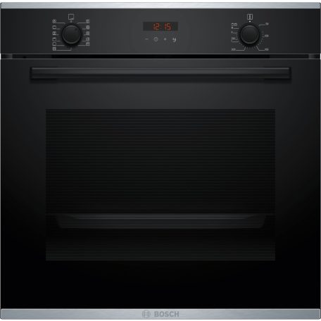 Bosch HBA274BB3F Serie 4, Beépíthető sütő, 60 x 60 cm, Fekete