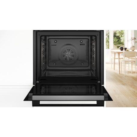 Bosch HBA574BB3 Serie 4, Beépíthető sütő, 60 x 60 cm, Fekete