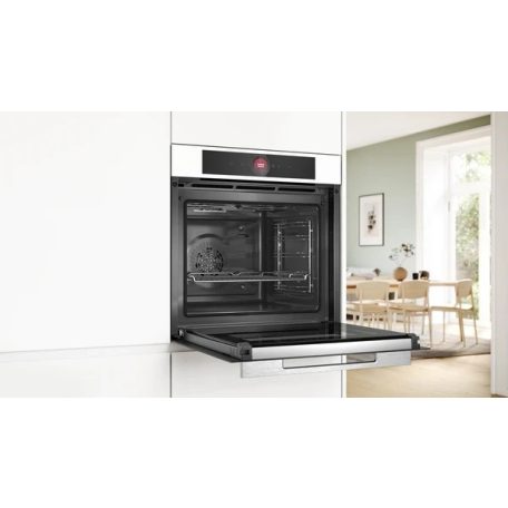 Bosch HBG7741W1 Serie 8, Beépíthető sütő, 60 x 60 cm, Fehér