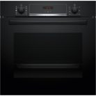 Bosch HQA534EB3 Serie 4, Beépíthető sütő gőz funkcióval, 60 x 60 cm, Fekete
