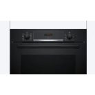 Bosch HQA534EB3 Serie 4, Beépíthető sütő gőz funkcióval, 60 x 60 cm, Fekete