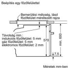 Bosch HQA534EB3 Serie 4, Beépíthető sütő gőz funkcióval, 60 x 60 cm, Fekete