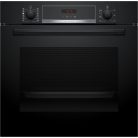 Bosch HQA574BB3 Serie 4, Beépíthető sütő gőz funkcióval, 60 x 60 cm, Fekete