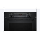 Bosch HQA574BB3 Serie 4, Beépíthető sütő gőz funkcióval, 60 x 60 cm, Fekete