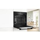 Bosch HQG572EB3 Önállóan beépíthető sütő HotAir Steam hozzáadott gőz funkcióval - Serie4 - fekete