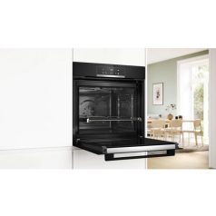   Bosch HQG572EB3 Önállóan beépíthető sütő HotAir Steam hozzáadott gőz funkcióval - Serie4 - fekete