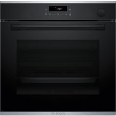   Bosch HRG272EB3 Serie 4, Beépíthető sütő gőz funkcióval, 60 x 60 cm, Fekete