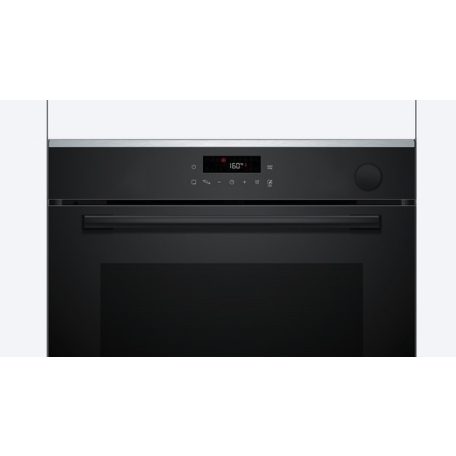 Bosch HRG272EB3 Serie 4, Beépíthető sütő gőz funkcióval, 60 x 60 cm, Fekete