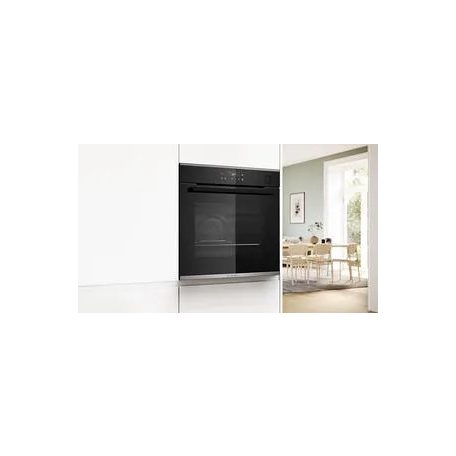 Bosch HRG272EB3 Serie 4, Beépíthető sütő gőz funkcióval, 60 x 60 cm, Fekete