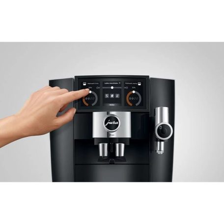 Jura J8 Twin Diamond Black autómata kávéfőző