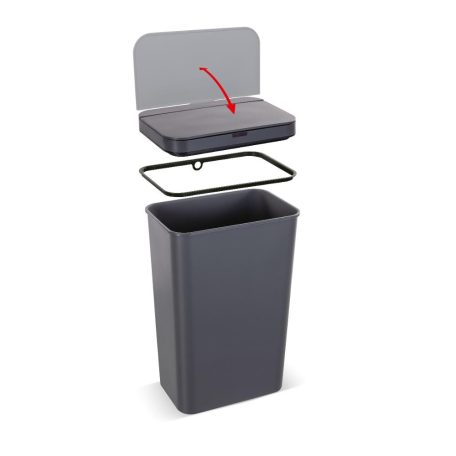 Lamart LT8108 Szemetes 50l szürke SENSOR