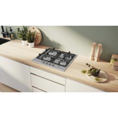 Bosch PGH6B5K90 Serie 4, Gáz főzőlap, 60 cm, Nemesacél