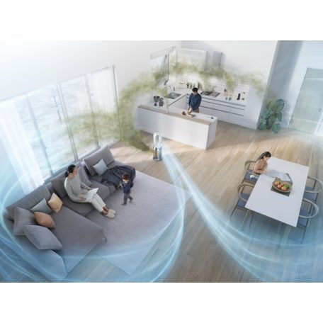 Dyson Purifier Humidify + Cool Formaldehyde PH04 párásító légtisztító ventilátor
