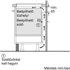 Bosch PVQ631HC1E Serie 6, Indukciós főzőlap, 60 cm, munkapultra építhető keret nélkül