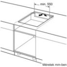 Bosch PVQ631HC1E Serie 6, Indukciós főzőlap, 60 cm, munkapultra építhető keret nélkül