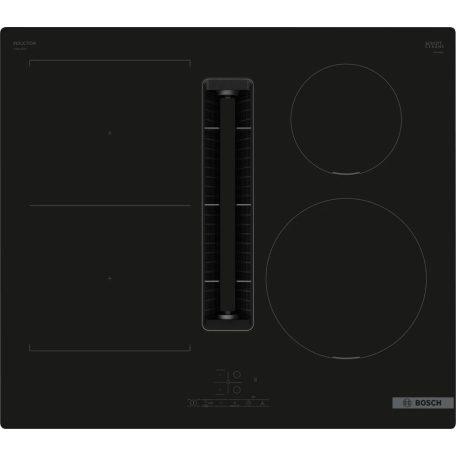 Bosch PVS611B16E Serie 4, Indukciós főzőlap, beépített elszívóval, 60 cm, munkapultra építhető keret nélkül