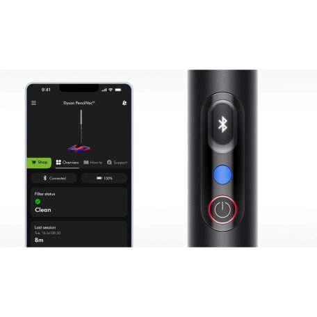 Dyson PencilVac Fluffycones™ porzsák és vezeték nélküli porszívó (492689-01)