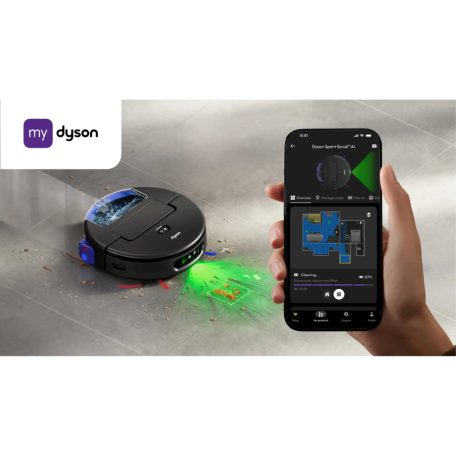 Dyson RB05 Dyson Spot+Scrub™ Ai (RB05) nedves-száraz robotporszívó (586183-01)