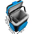 Sencor SCM 3224BL-EUE3 Autós hűtőtáska 12/230v
