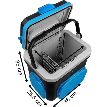 Sencor SCM 3224BL-EUE3 Autós hűtőtáska 12/230v