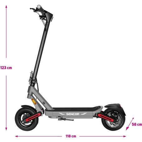 Sencor SCOOTER S71 DARK elektromos roller