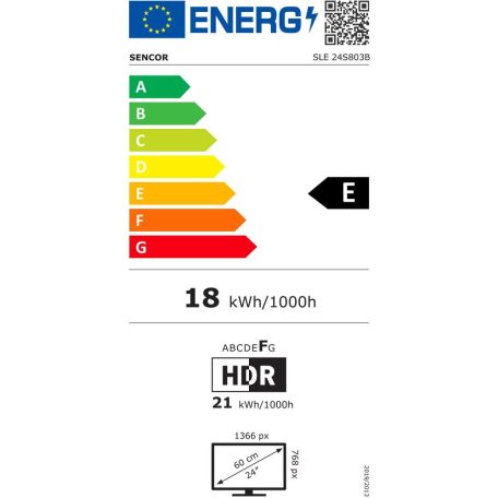 Sencor SLE 24S803B WEBOS SMART TV