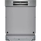 Bosch SMI2HVS06E Serie 2, Félig beépíthető mosogatógép, 60 cm, Szálcsiszolt acél