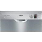 Bosch SMS25AI05E Serie 2, Szabadonálló mosogatógép, 60 cm, Ujjlenyomatmentes, szálcsiszolt