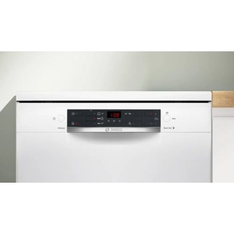 Bosch SMS25AW10F Serie 2, Szabadonálló mosogatógép, 60 cm, Fehér