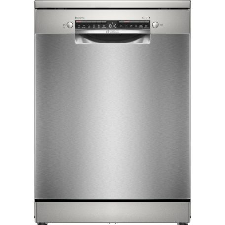 Bosch SMS4ECI26E Serie 4, Szabadonálló mosogatógép, 60 cm, Ujjlenyomatmentes, szálcsiszolt