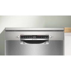   Bosch SMS4ECI26E Serie 4, Szabadonálló mosogatógép, 60 cm, Ujjlenyomatmentes, szálcsiszolt