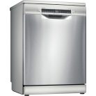 Bosch SMS4EMI06E Serie 4, Szabadonálló mosogatógép, 60 cm, Ujjlenyomatmentes, szálcsiszolt