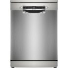 Bosch SMS4HMI08E Serie 4, Szabadonálló mosogatógép, 60 cm, Ujjlenyomatmentes, szálcsiszolt