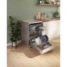 Bosch SMS4HMI08E Serie 4, Szabadonálló mosogatógép, 60 cm, Ujjlenyomatmentes, szálcsiszolt