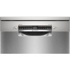 Bosch SMS4HMI08E Serie 4, Szabadonálló mosogatógép, 60 cm, Ujjlenyomatmentes, szálcsiszolt