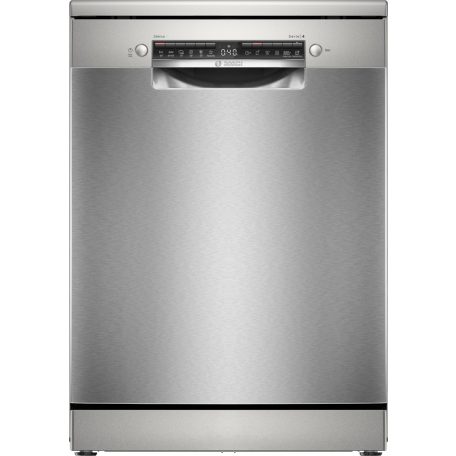 Bosch SMS4HVI14E Serie 4, Szabadonálló mosogatógép, 60 cm, Ujjlenyomatmentes, szálcsiszolt
