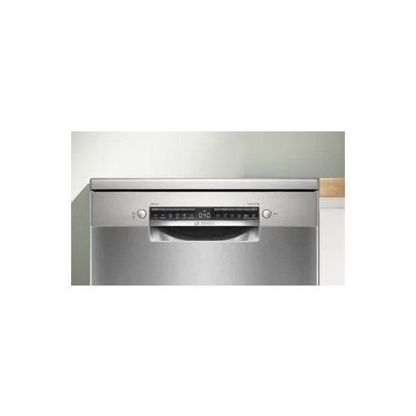 Bosch SMS4HVI14E Serie 4, Szabadonálló mosogatógép, 60 cm, Ujjlenyomatmentes, szálcsiszolt