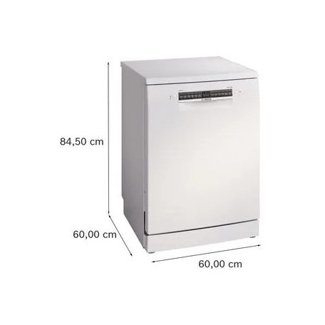 Bosch SMS4HVW14E Serie 4, Szabadonálló mosogatógép, 60 cm, Fehér