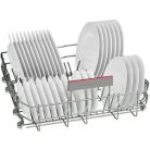 Bosch SMU4EVS08E Serie 4, Aláépíthető mosogatógép, 60 cm, Szálcsiszolt acél